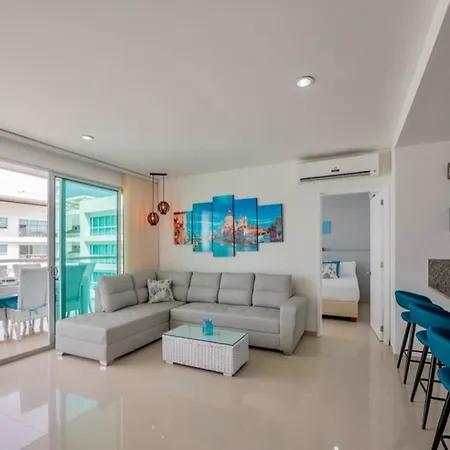 Morros Ultra. Apartamento Con Vista Al Mar. * Cartagena